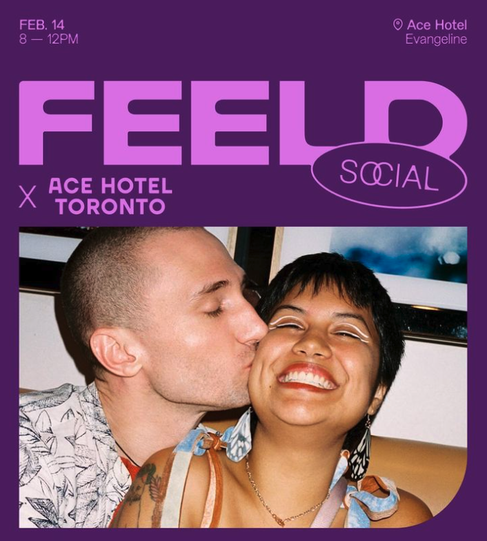 Feeld x Ace Hotel Toronto poster.